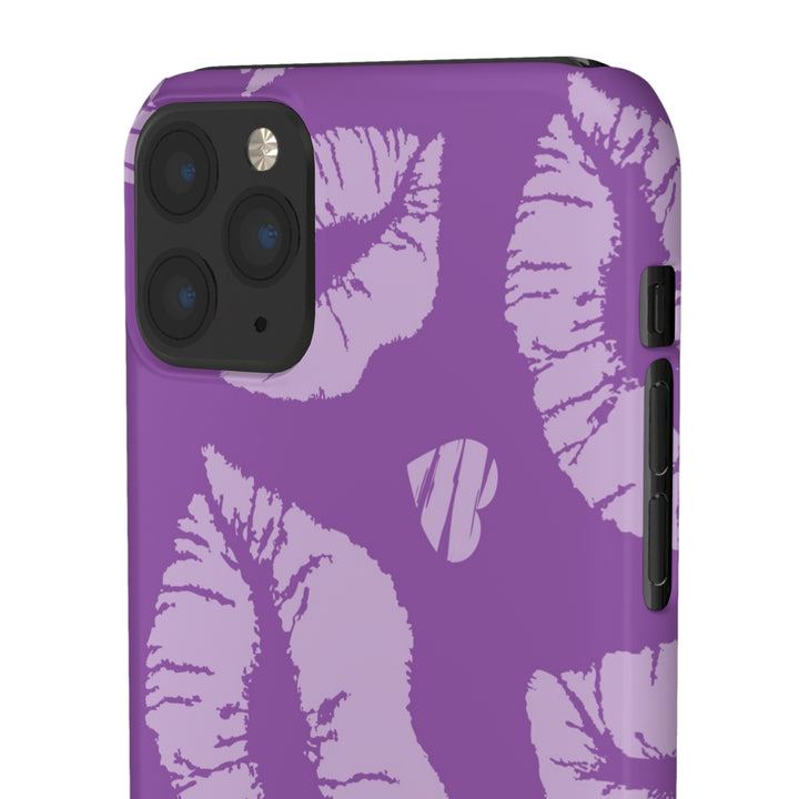 Purple Lips Phone Snap Cases - Beguiling Phenix Boutique