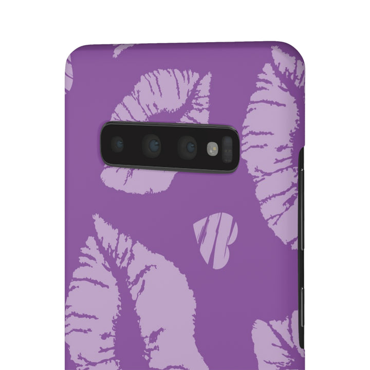 Purple Lips Phone Snap Cases - Beguiling Phenix Boutique