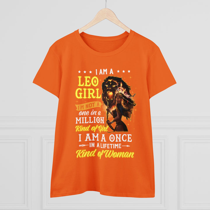 Leo Girl Women's Heavy Cotton Tee - Beguiling Phenix Boutique