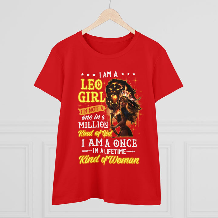 Leo Girl Women's Heavy Cotton Tee - Beguiling Phenix Boutique