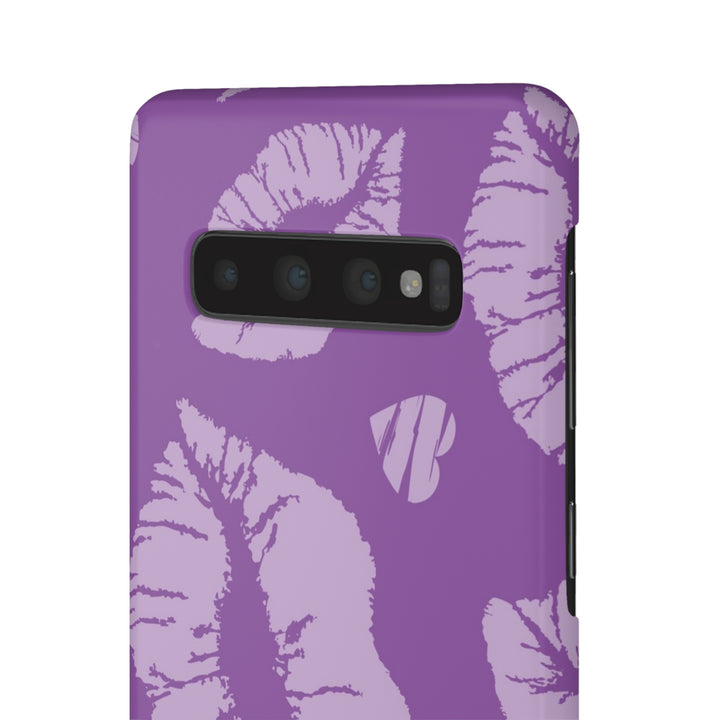 Purple Lips Phone Snap Cases - Beguiling Phenix Boutique