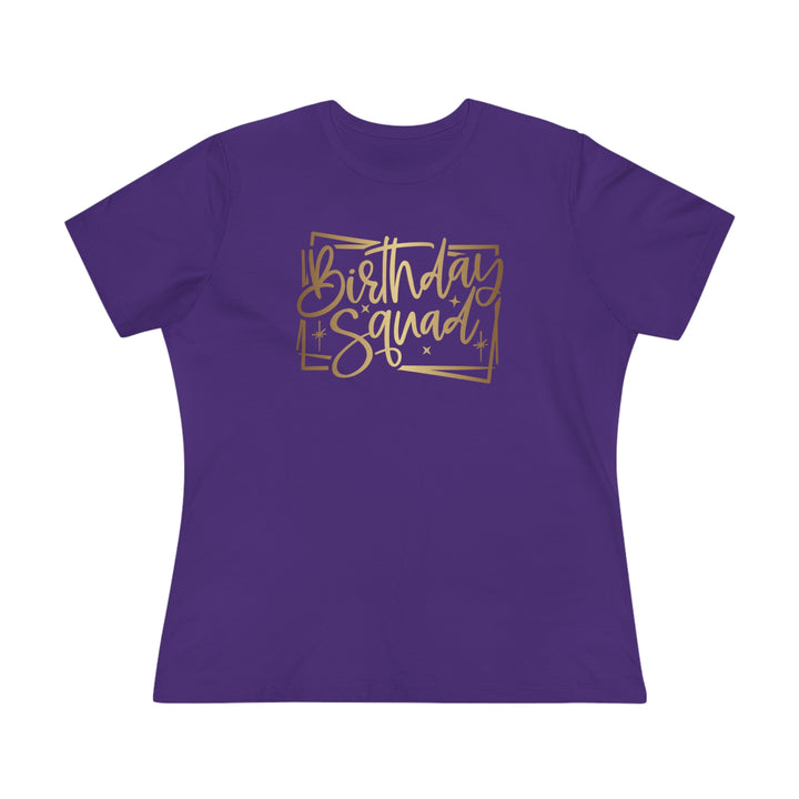 Birthday Squad Women's Premium Tee - Beguiling Phenix Boutique