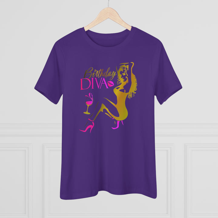 Birthday Diva Women's Premium Tee - Beguiling Phenix Boutique