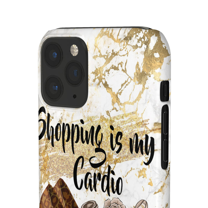 Shopping Is My Cardio Phone Case - Beguiling Phenix Boutique