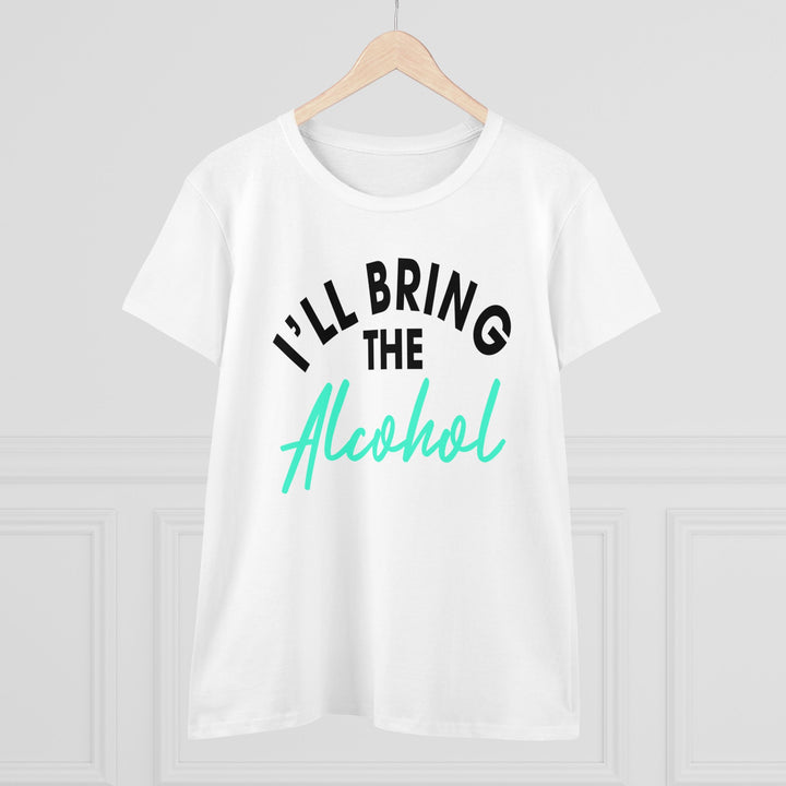 Bring Alcohol Women's Heavy Cotton Tee - Beguiling Phenix Boutique