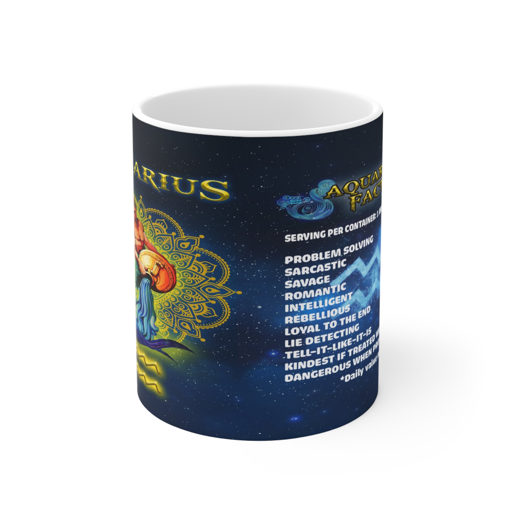Aquarius Mug 11oz