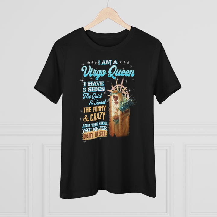 Virgo Queen Women's Premium Tee - Beguiling Phenix Boutique