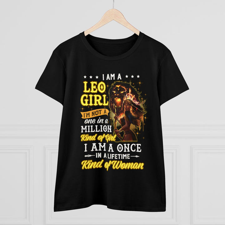 Leo Girl Women's Heavy Cotton Tee - Beguiling Phenix Boutique