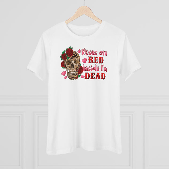 Roses Are Red Women's Premium Tee - Beguiling Phenix Boutique