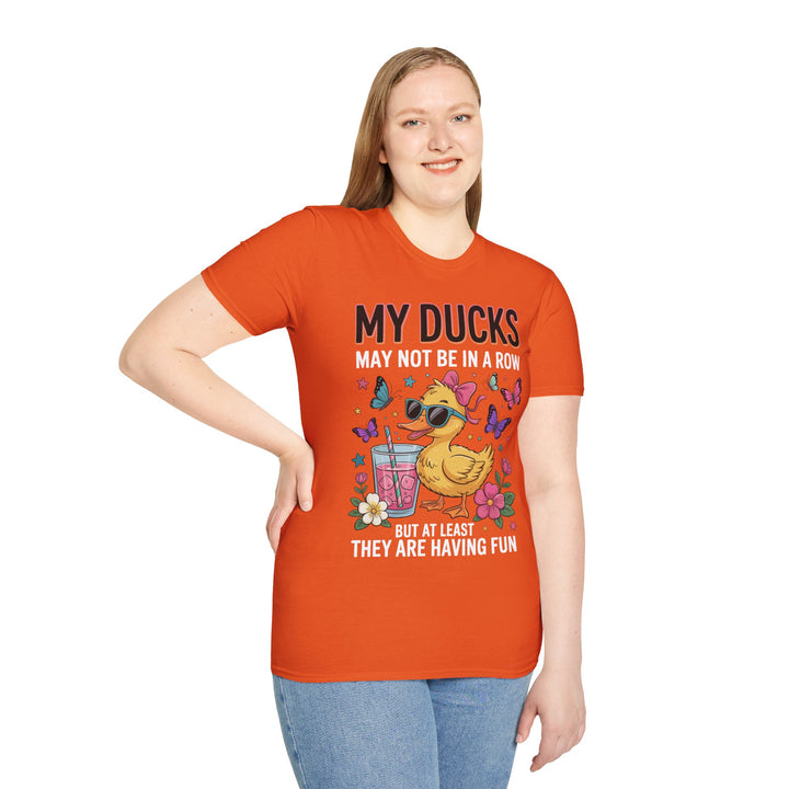 My Ducks May Not Be In A Row T-Shirt - Beguiling Phenix Boutique