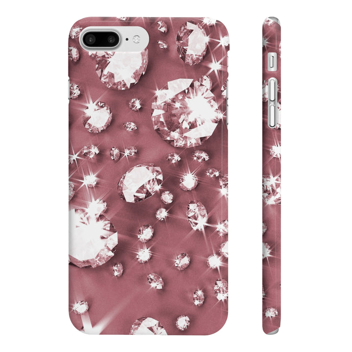 Pink Diamond Slim Phone Case - Beguiling Phenix Boutique