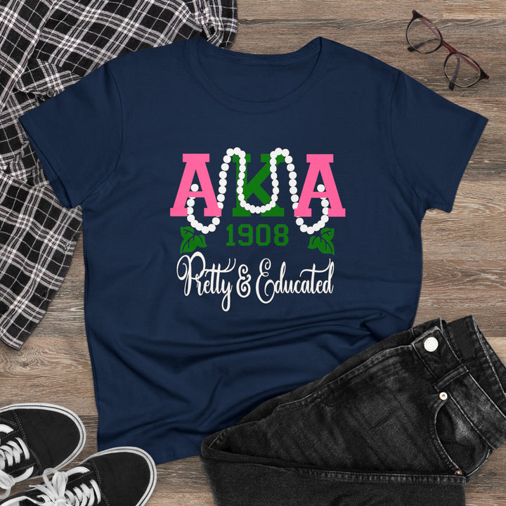 AKA Pretty & Educated Women's Shirt - Beguiling Phenix Boutique