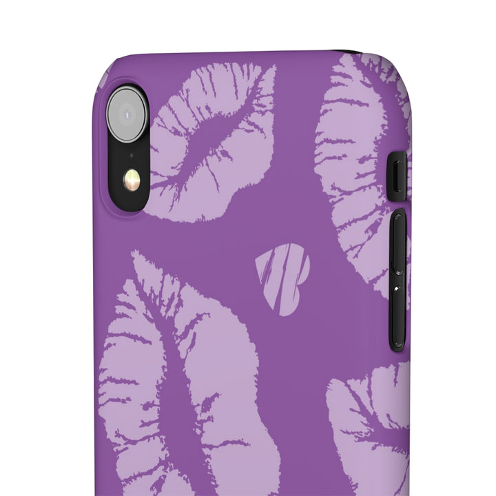 Purple Lips Phone Snap Cases - Beguiling Phenix Boutique