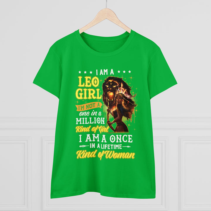 Leo Girl Women's Heavy Cotton Tee - Beguiling Phenix Boutique