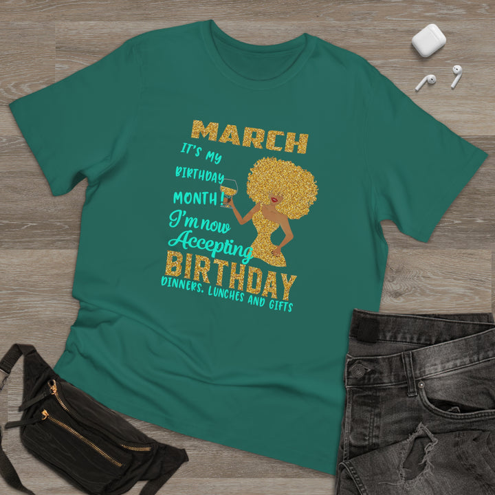 March Birthday Shirt - Beguiling Phenix Boutique