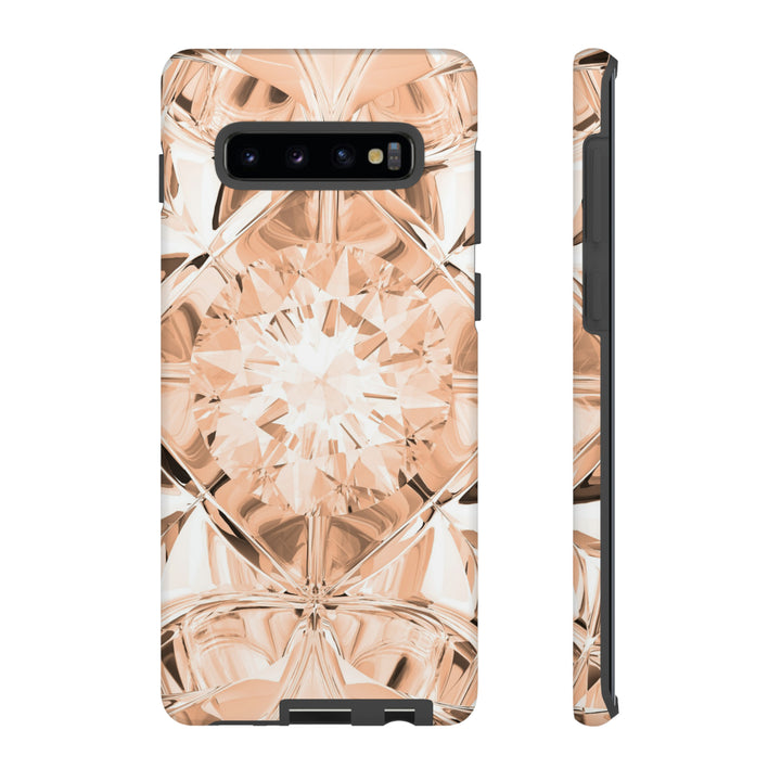 Peach Diamond Tough Phone Cases - Beguiling Phenix Boutique