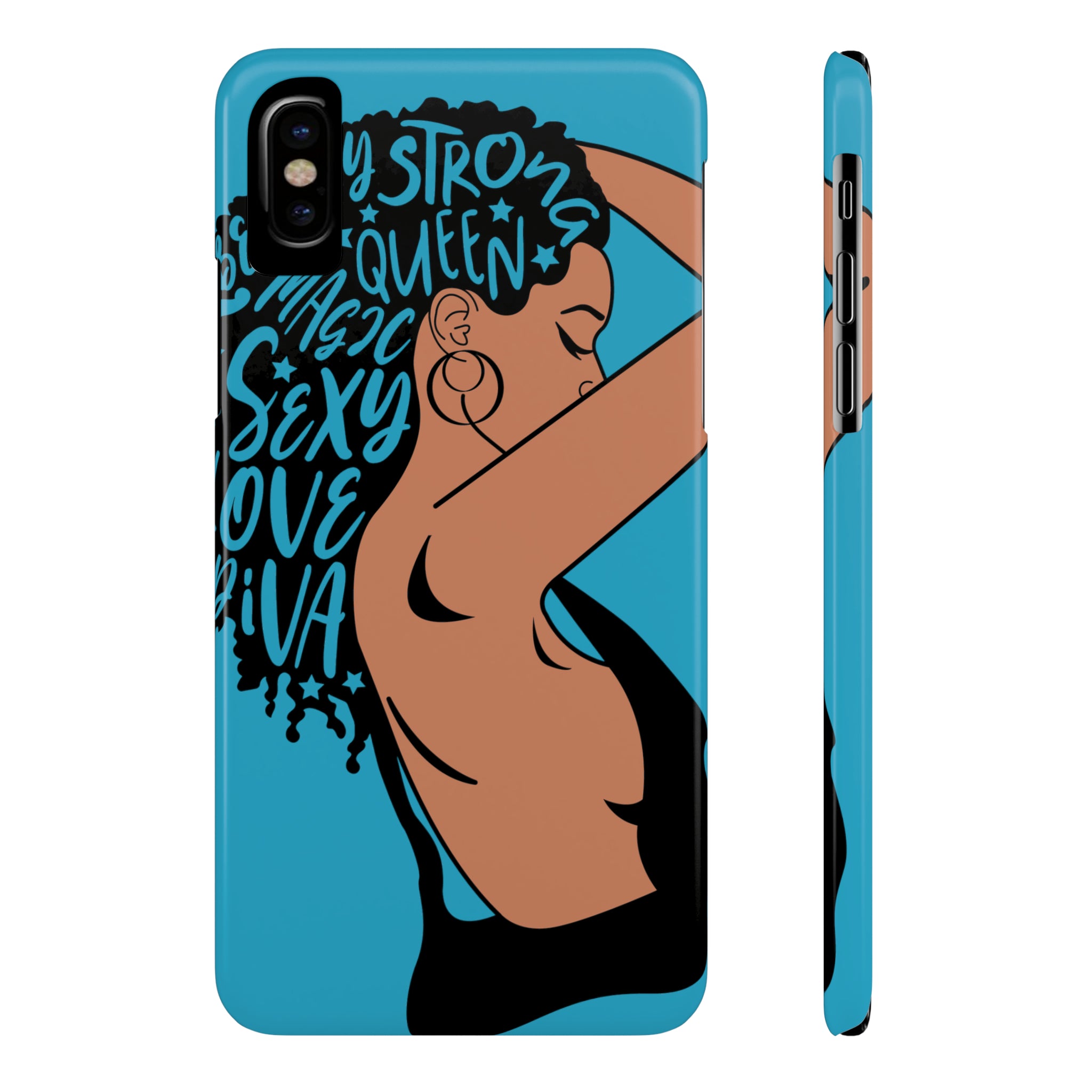 Strong Queen Slim Phone Cases