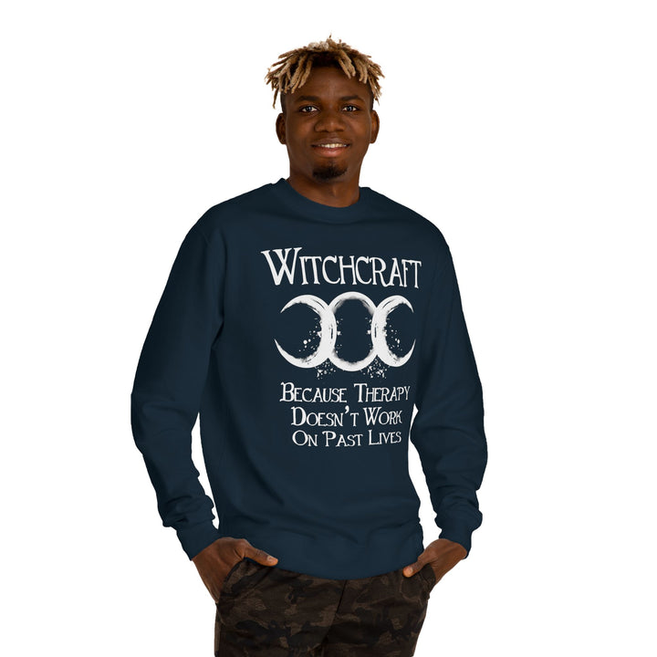 Witchcraft Sweatshirt – Unisex Crew Neck with Therapy Quote - Beguiling Phenix Boutique