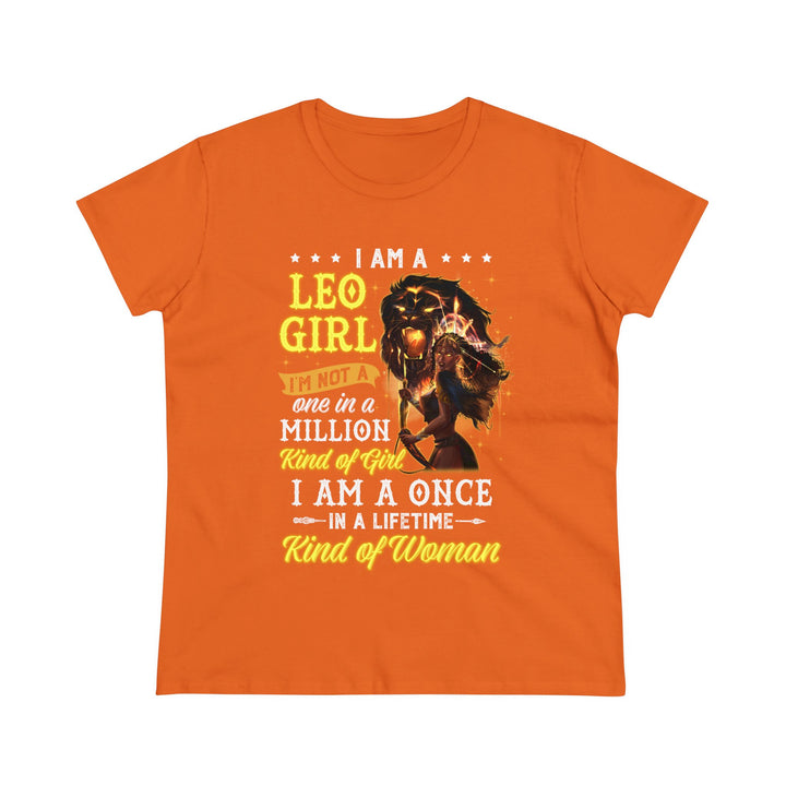 Leo Girl Women's Heavy Cotton Tee - Beguiling Phenix Boutique