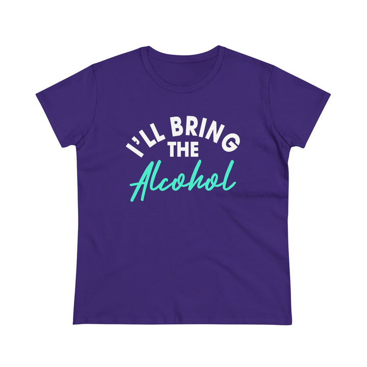 Bring Alcohol Women's Heavy Cotton Tee - Beguiling Phenix Boutique
