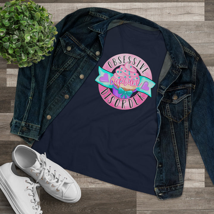 Obsessive Cupcake Disorder Women's Premium Tee - Beguiling Phenix Boutique