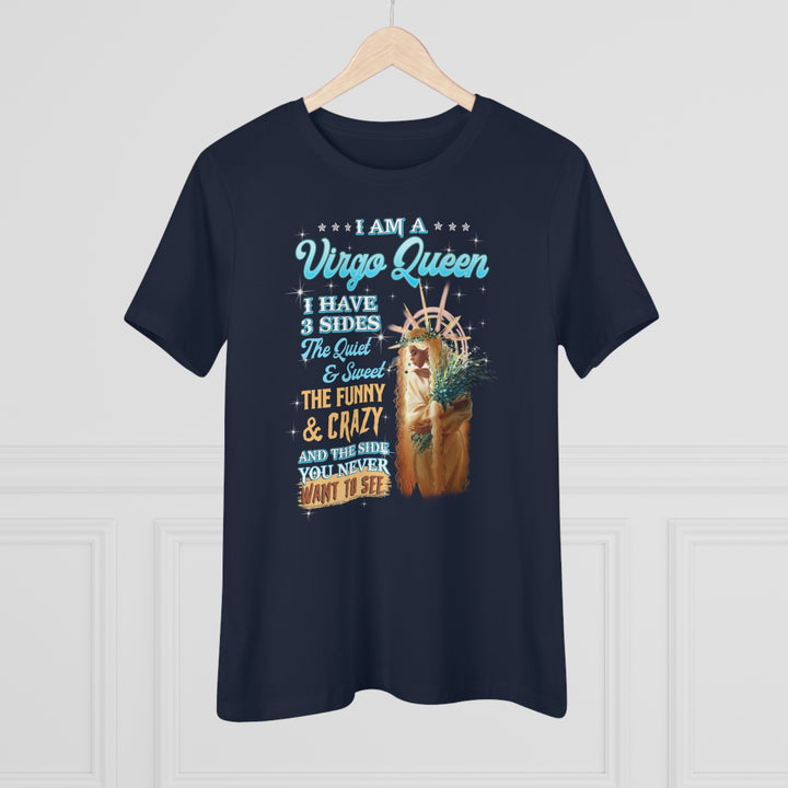 Virgo Queen Women's Premium Tee - Beguiling Phenix Boutique