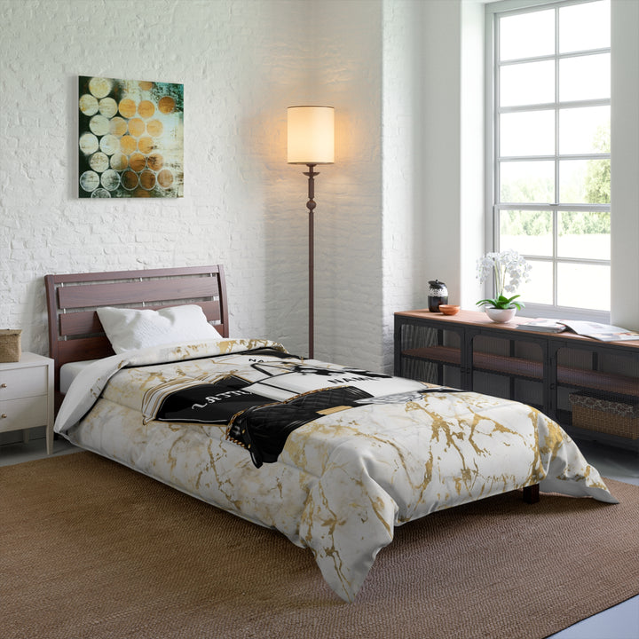 Monogram Comforter - Beguiling Phenix Boutique