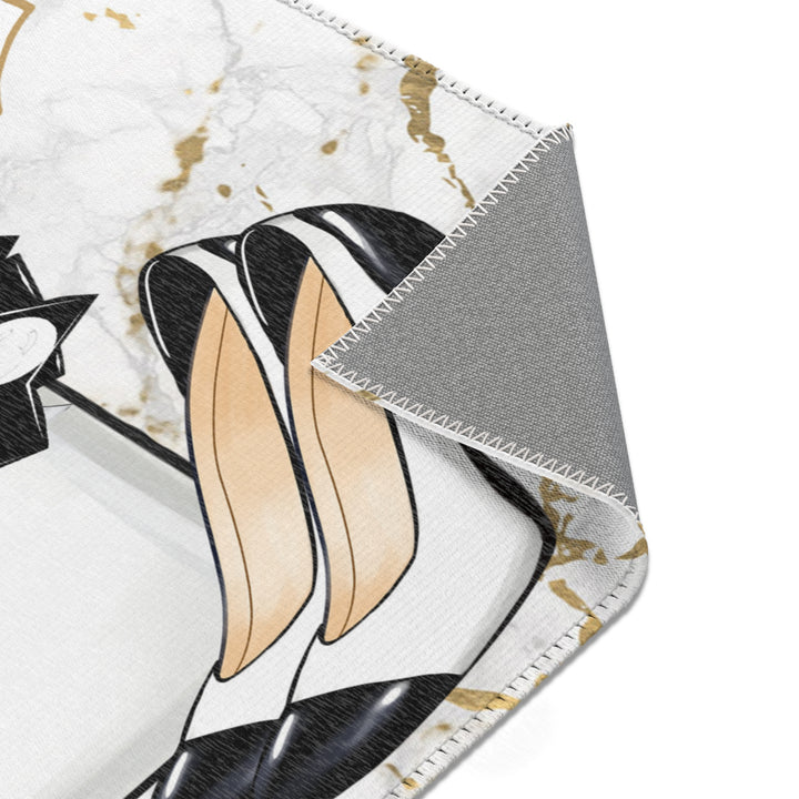 Monogram Area Rug - Beguiling Phenix Boutique