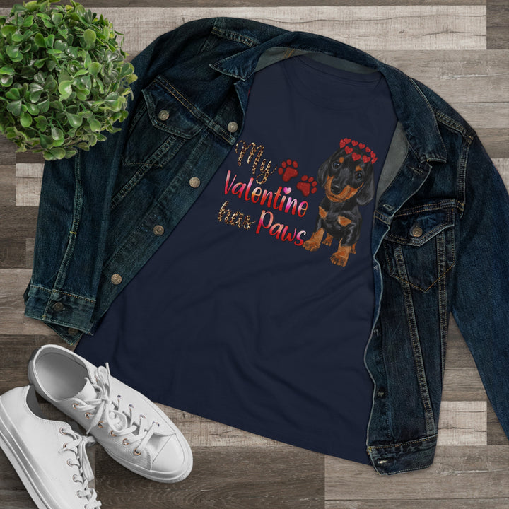Valentine Has Paws Women's Premium Tee - Beguiling Phenix Boutique