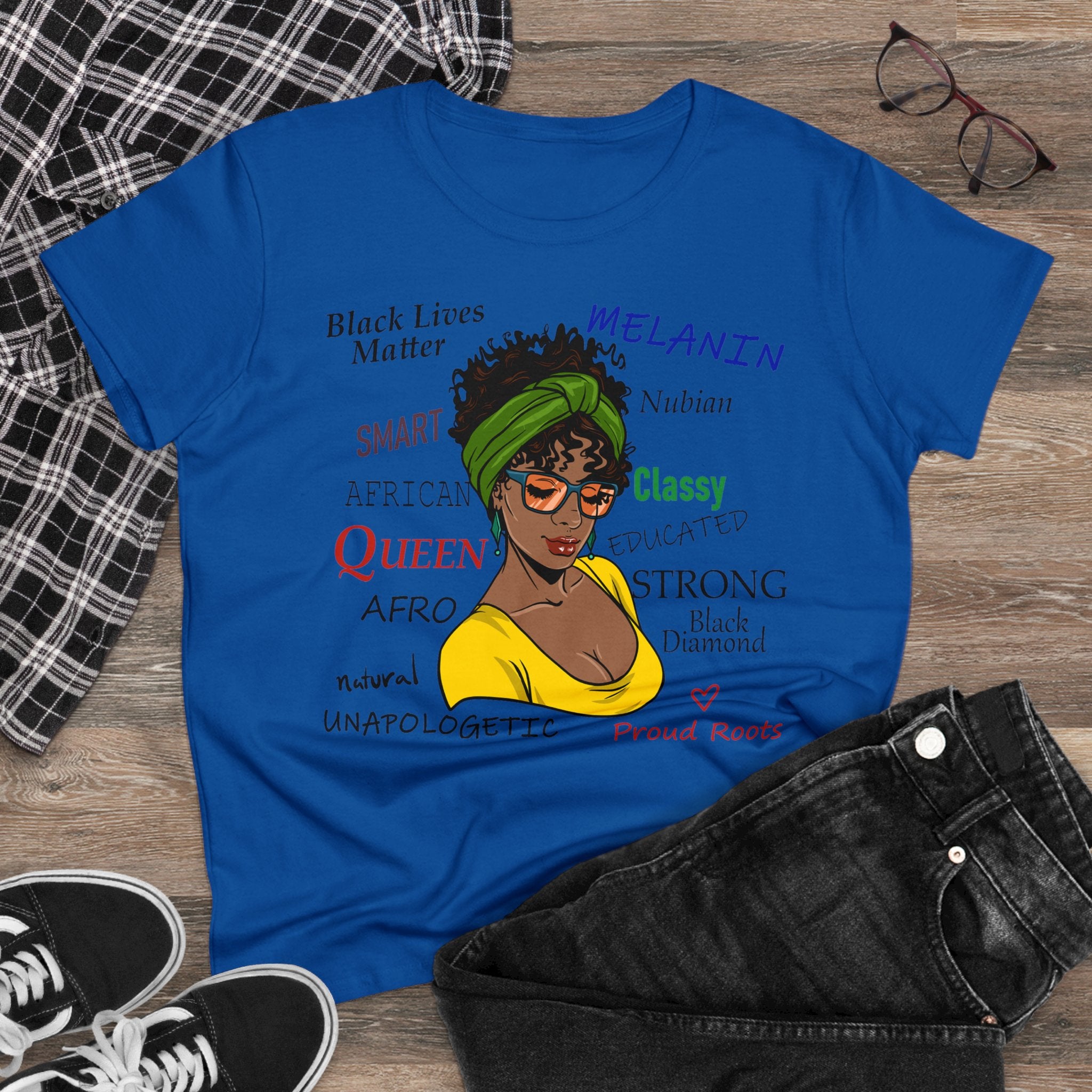Melanin Queen Ladies Shirt