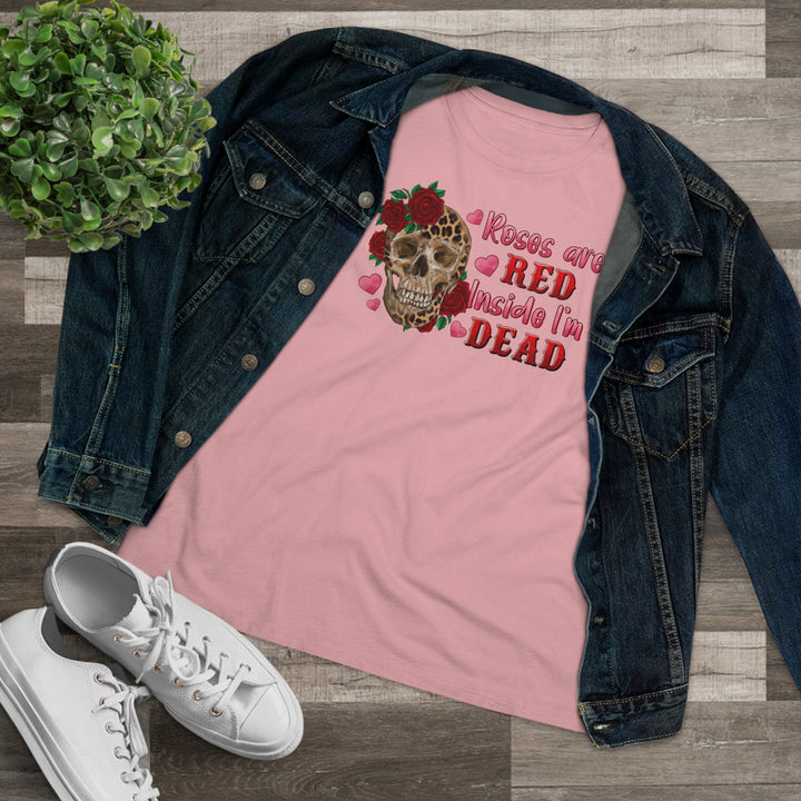 Roses Are Red Women's Premium Tee - Beguiling Phenix Boutique