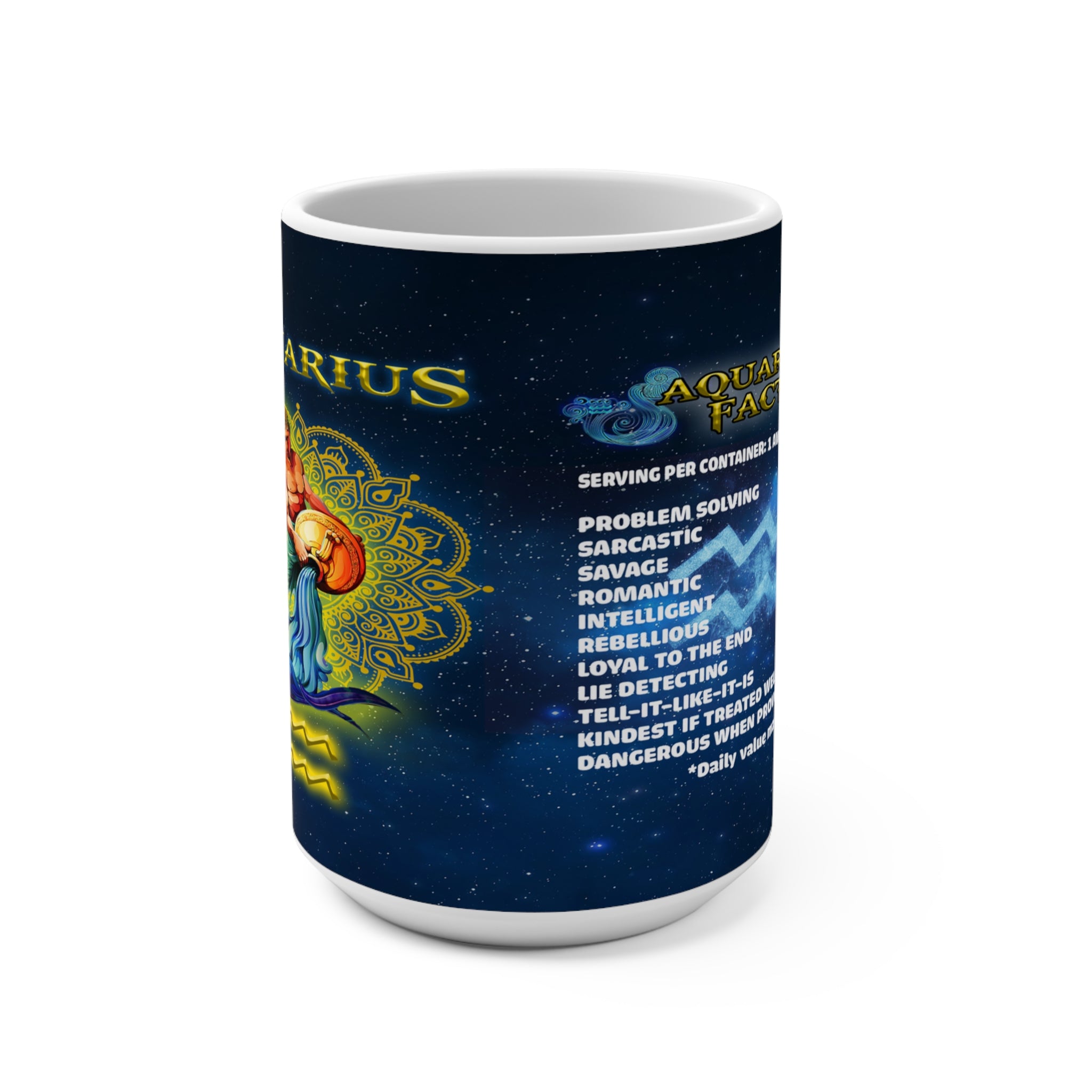Aquarius Mug 15oz