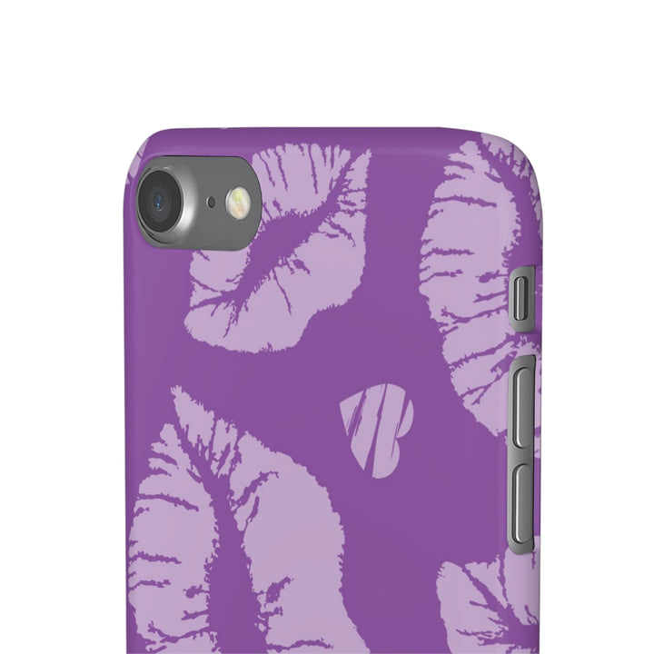 Purple Lips Phone Snap Cases - Beguiling Phenix Boutique