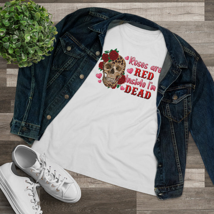 Roses Are Red Women's Premium Tee - Beguiling Phenix Boutique