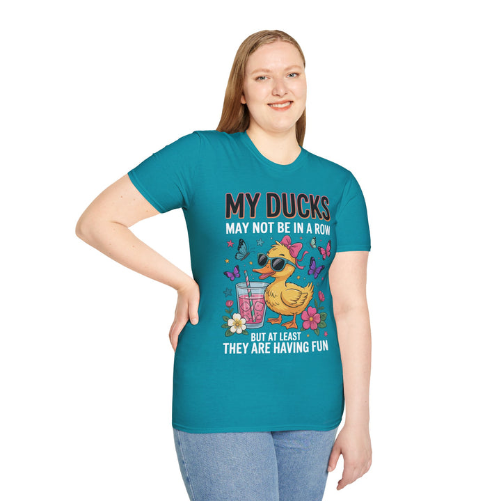 My Ducks May Not Be In A Row T-Shirt - Beguiling Phenix Boutique