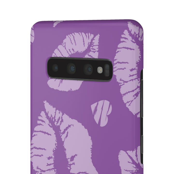 Purple Lips Phone Snap Cases - Beguiling Phenix Boutique