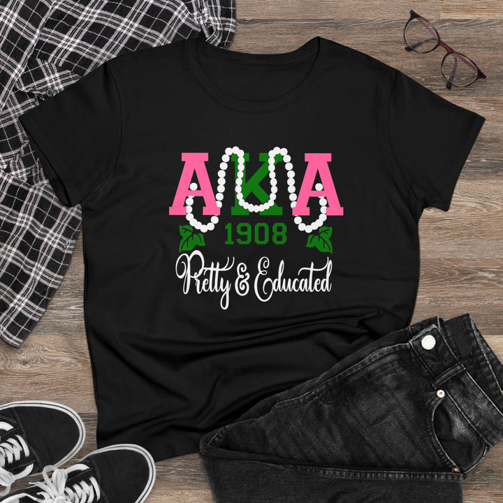 AKA Pretty & Educated Women's Shirt - Beguiling Phenix Boutique