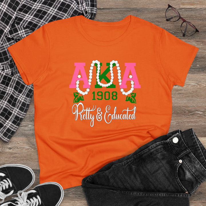 AKA Pretty & Educated Women's Shirt - Beguiling Phenix Boutique