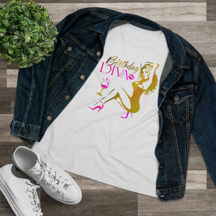 Birthday Diva Women's Premium Tee - Beguiling Phenix Boutique
