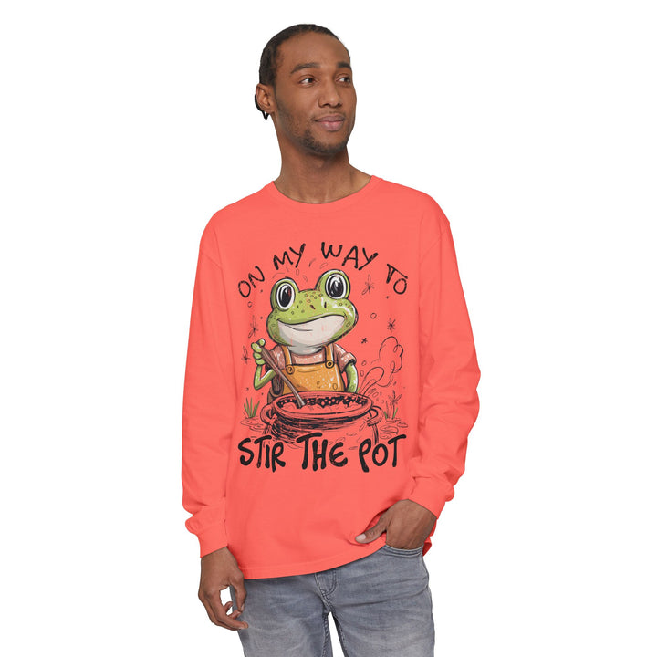 On My Way To Stir the Pot Long Sleeve T-Shirt - Beguiling Phenix Boutique