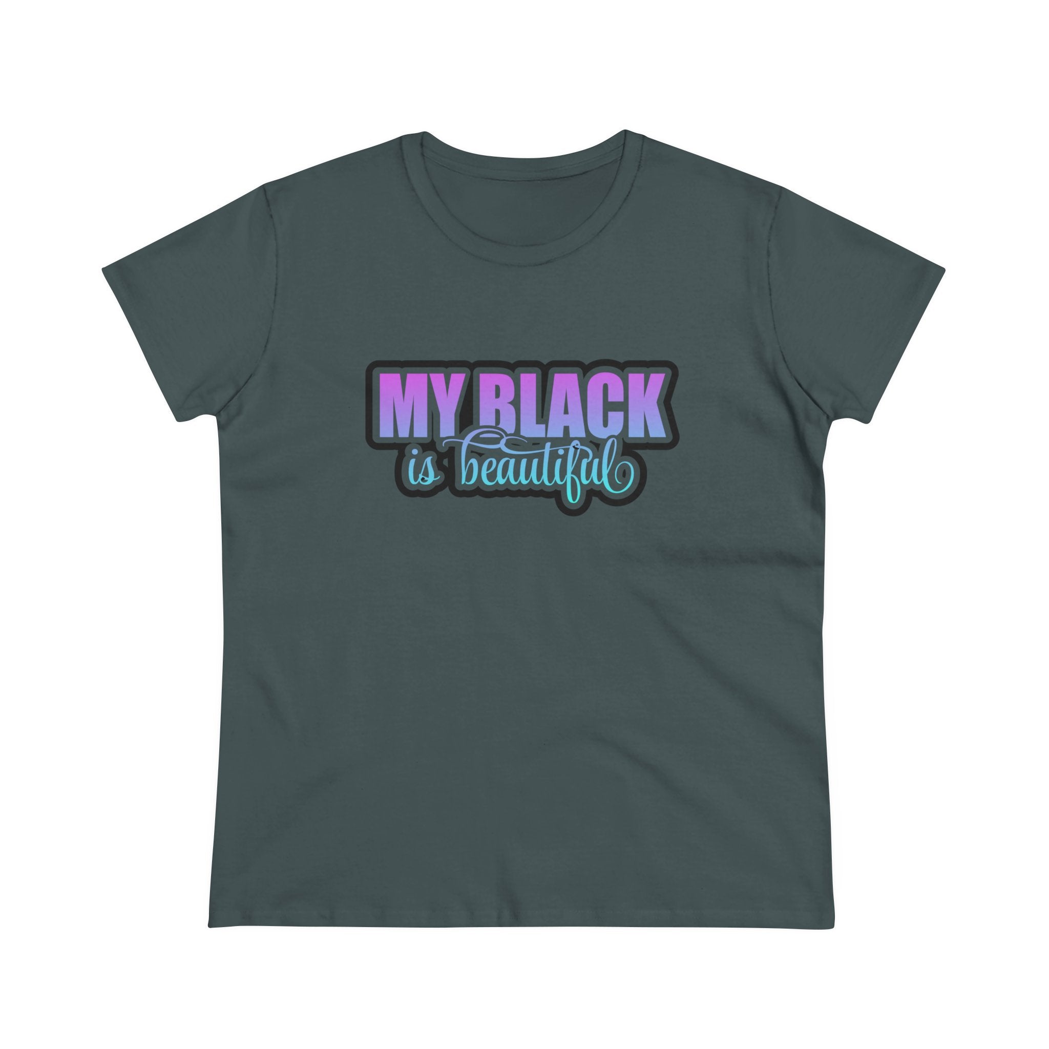 My Black Is Beautiful Women's Heavy Cotton Shirt