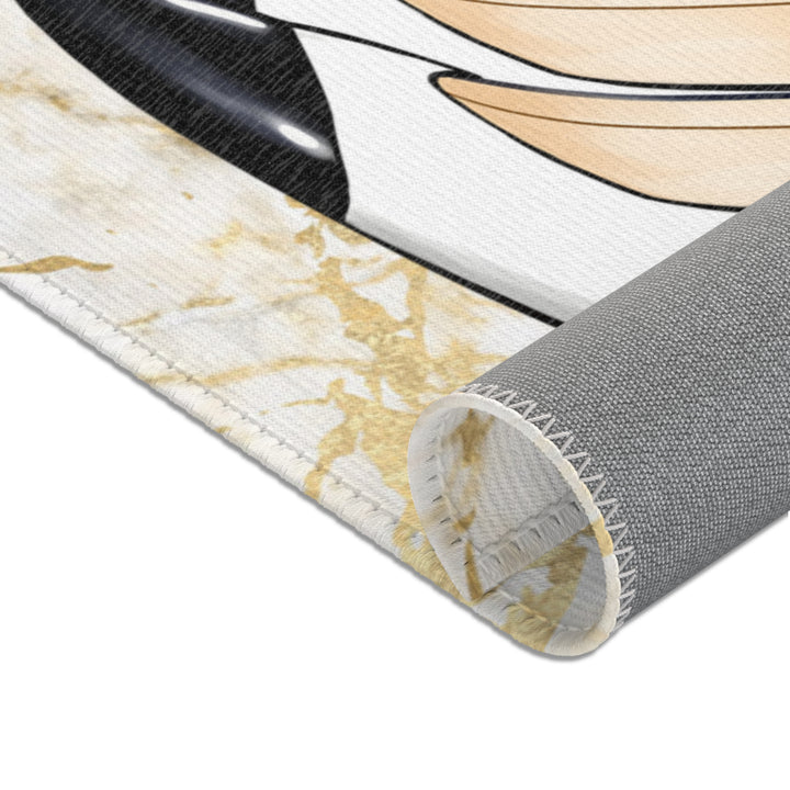 Monogram Area Rug - Beguiling Phenix Boutique