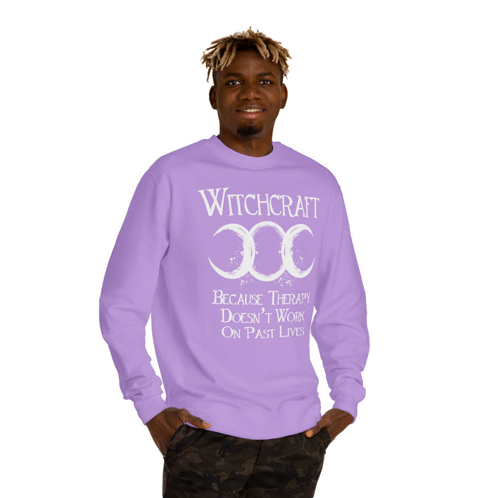 Witchcraft Sweatshirt – Unisex Crew Neck with Therapy Quote - Beguiling Phenix Boutique