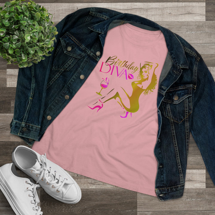 Birthday Diva Women's Premium Tee - Beguiling Phenix Boutique