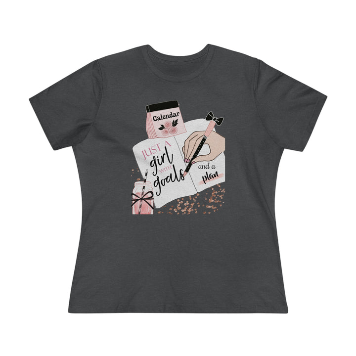 Just A Girl With Goals Women's Shirt - Beguiling Phenix Boutique