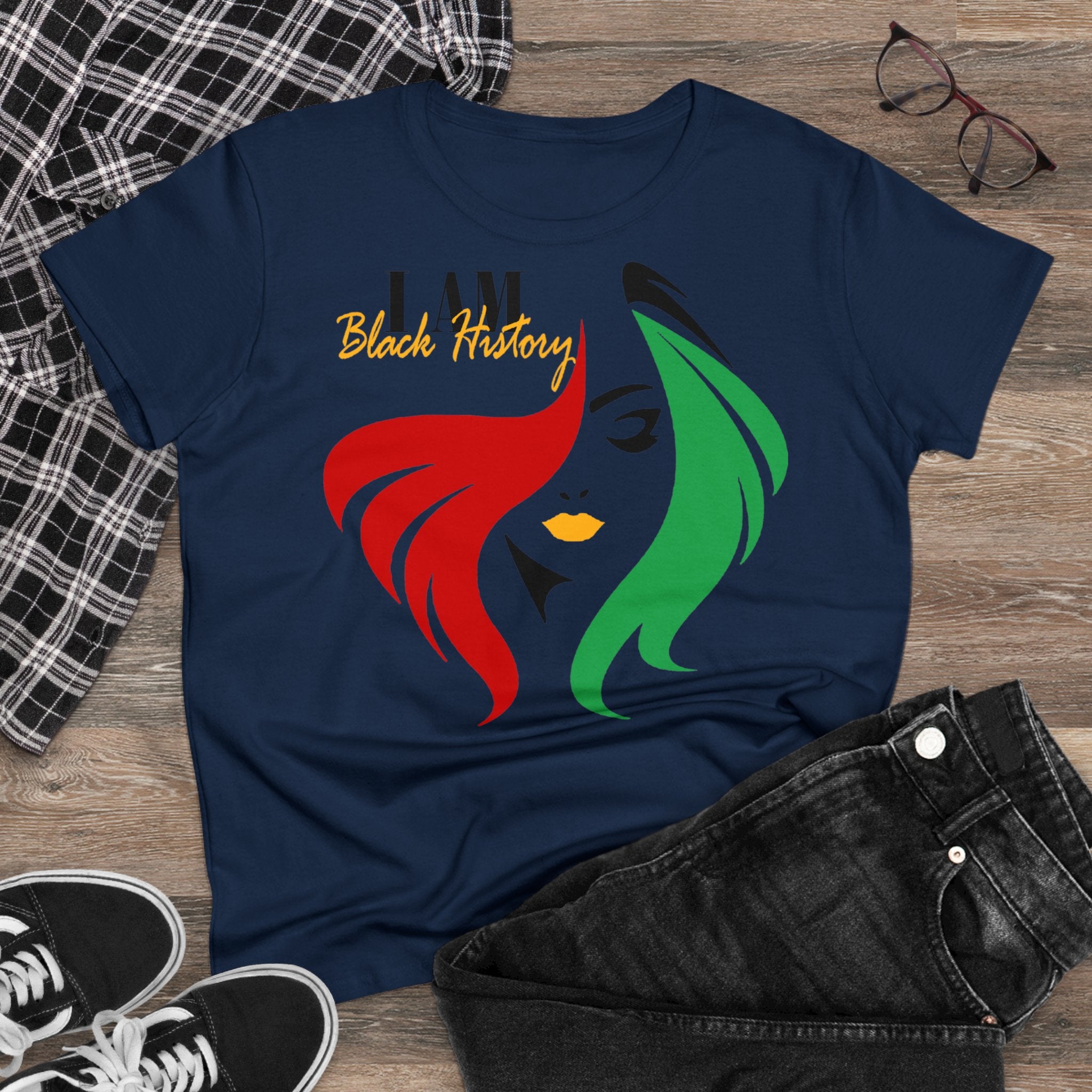 I Am Black History Ladies Shirt