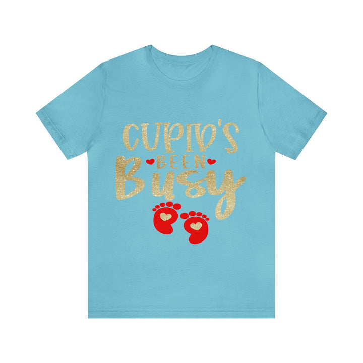 Unisex Jersey Short Sleeve Tee (Cupid's been busy) - Beguiling Phenix Boutique