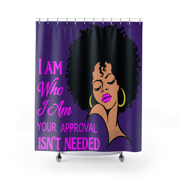 I Am Who I Am Shower Curtain - Beguiling Phenix Boutique