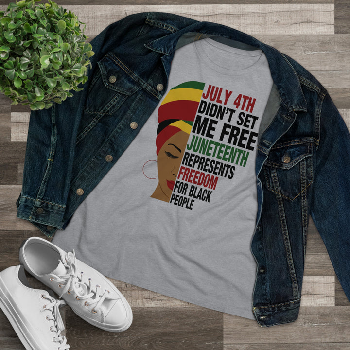 July 4th Didn't Set Me Free Ladies Shirt - Beguiling Phenix Boutique