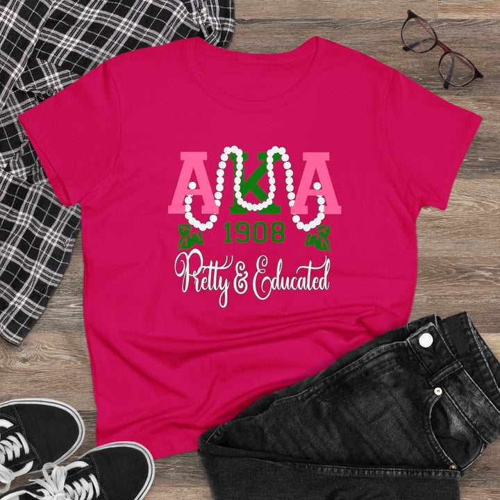 AKA Pretty & Educated Women's Shirt - Beguiling Phenix Boutique